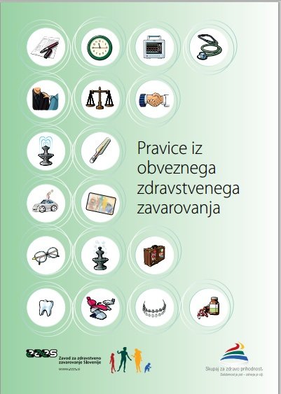 Priročnik ZZZS - Pravice iz obveznega zdravstvenega zavarovanja